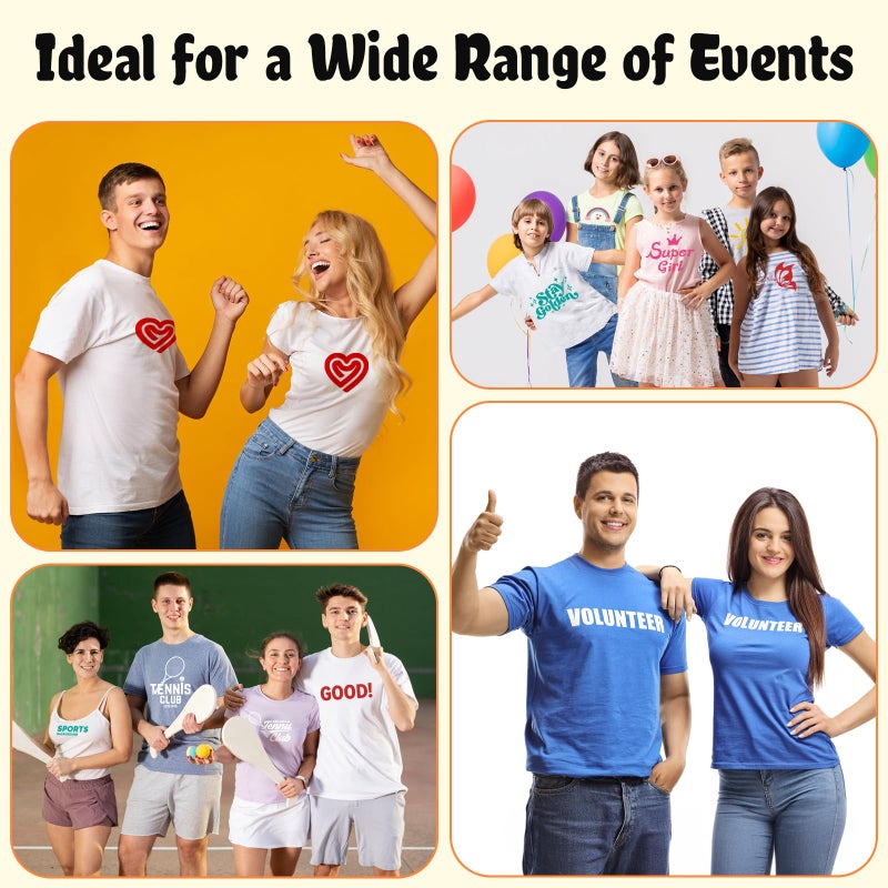 HTVRONT Heat Transfer Vinyl White HTV Rolls - 12" x 15ft White Iron on Vinyl for All Cutting Machines, White HTV Vinyl for Shirts - Easy to Cut & Weed for Heat Vinyl Design - Image 2